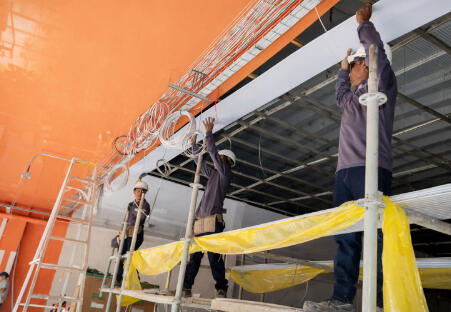 Cielo raso PVC Tienda ARA Cúcuta