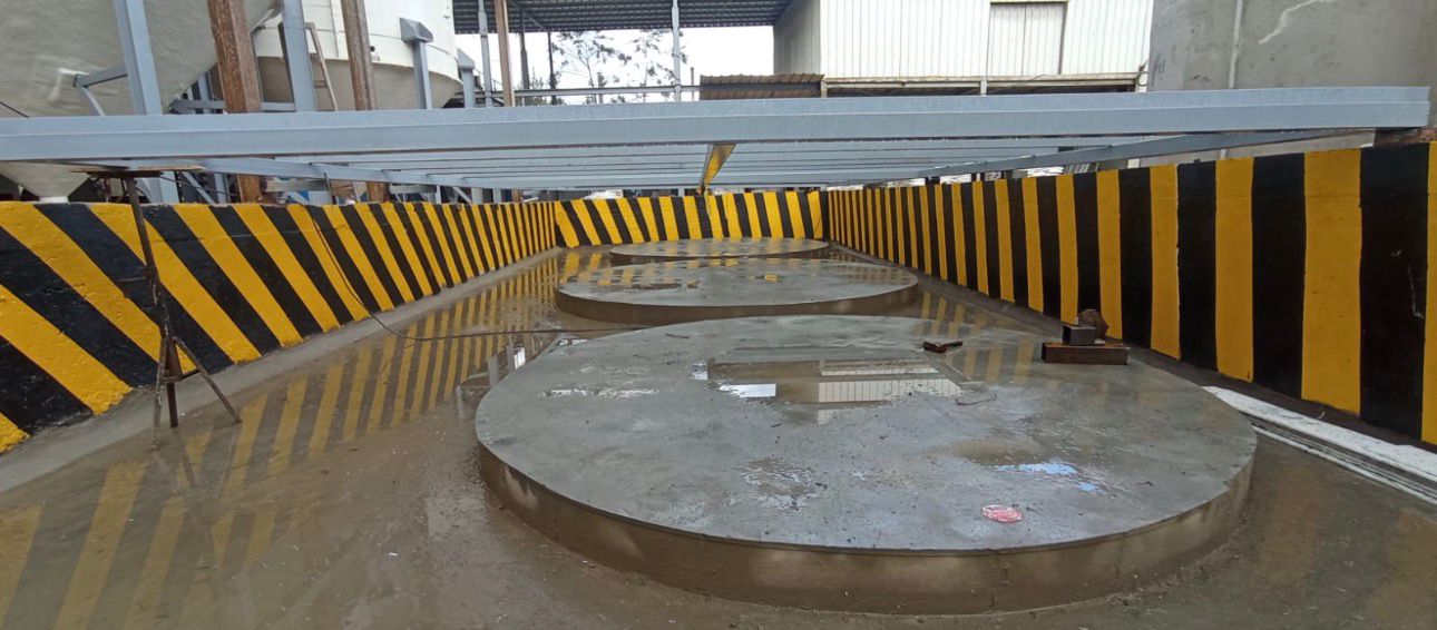 Estructura metálica piso industrializado