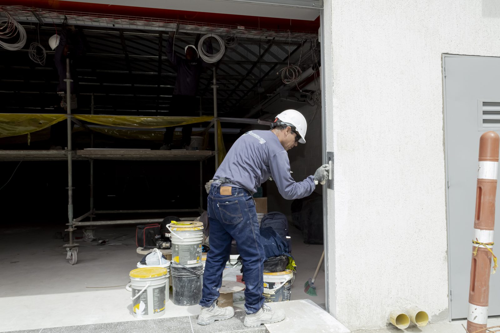 Fachada en Grafiado Graniplast — Acabado Graniplast